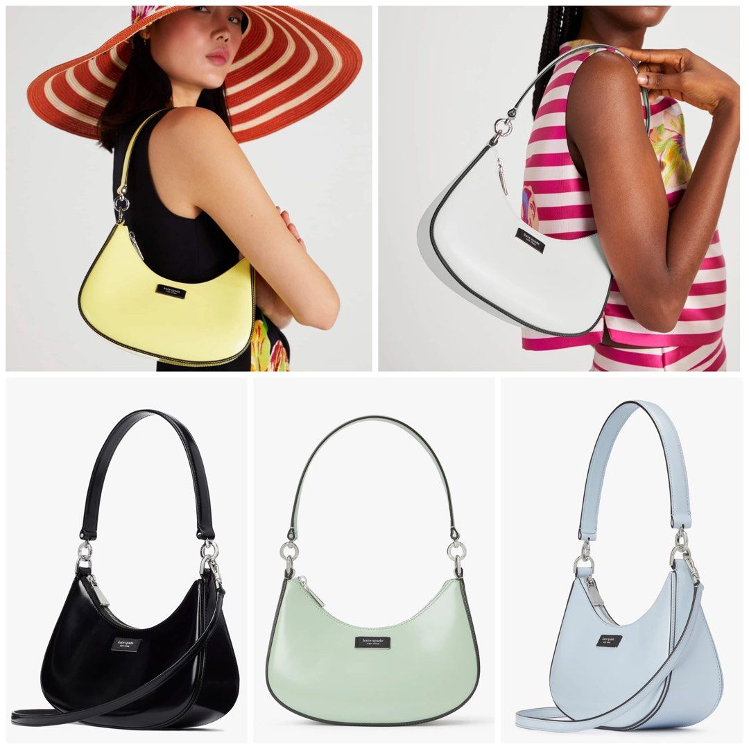 Kate Spade New York - Cedar Street Maise (Cream) - Bags and Luggage | Bags,  Purses, White leather handbags
