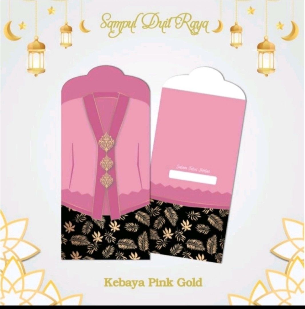 Envelope Raya Sampul Raya 2023 Money Envelope Kebaya Kurung, Hobbies & Toys ...