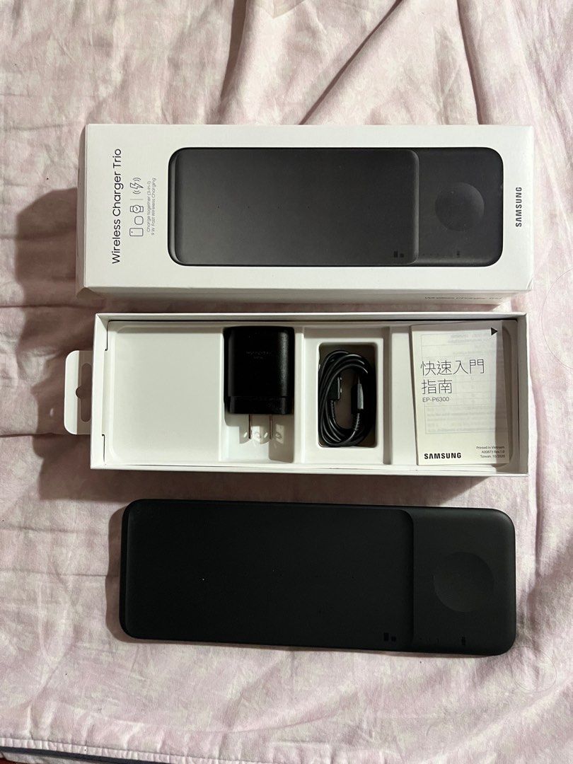 Samsung 三合一閃充充電版, 手機及配件, 電子周邊配件及產品, 充電器及