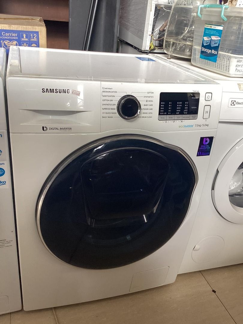 SAMSUNG WASHER DRYER COMBO, TV & Home Appliances, Washing Machines and