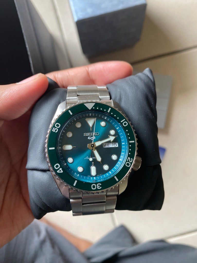 Seiko superman green sales