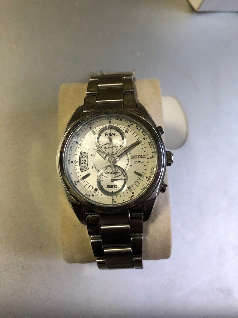 Seiko Chronograph 7T94-0AJ0, Men's Fashion, Watches & Accessories, Watches  on Carousell