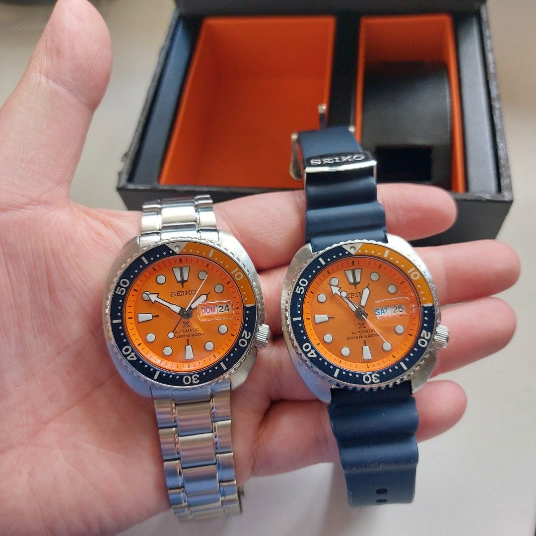 Seiko Prospex Turtle Nemo SRPC95K1, Men's Fashion, Watches & Accessories,  Watches on Carousell