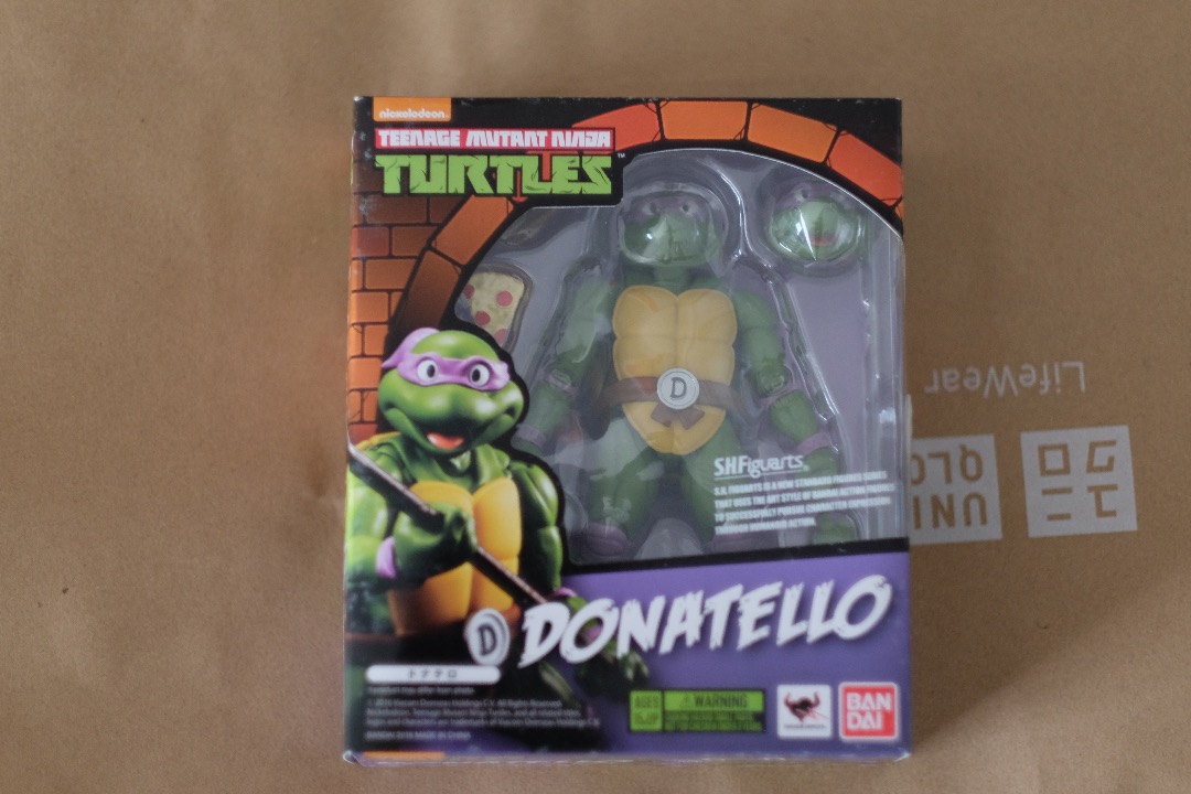 Sh Figuarts Teenage Mutant Ninja Turtles Donatello Pvc Action Figure Bandai Hobbies And Toys 6782