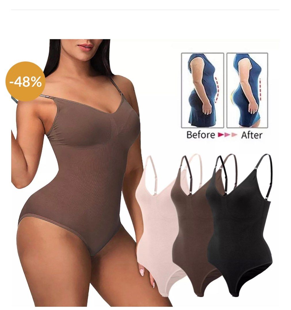 A supportive strapless shapewear bodysuit for only $30?! 🙌🏼 this