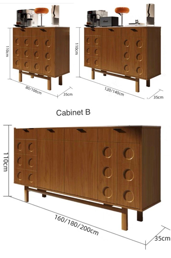 TV Console TV Sideboard Buffet Table Pantry Table Counter Side