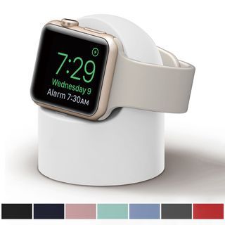 Silicone Charging Dock Stand Holder For Apple Watch All Series