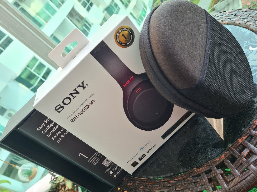 Sony XM3 Noise Cancelling Headphone, Audio, Headphones & Headsets on