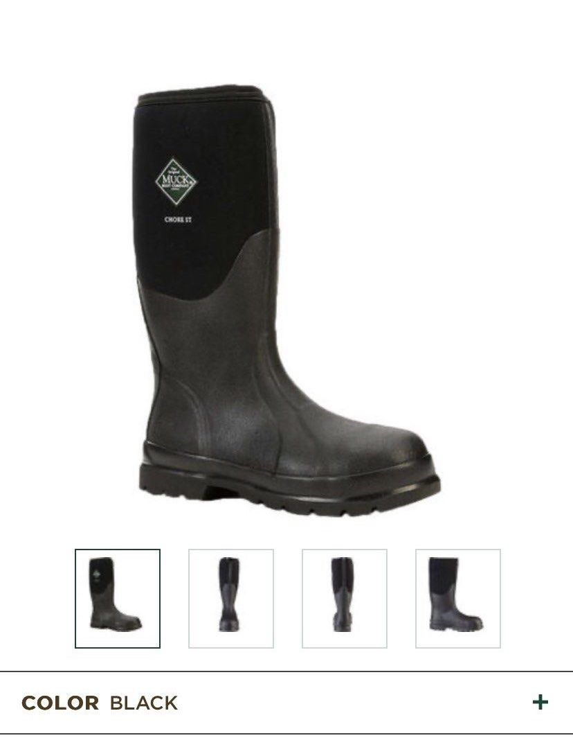 Steel Toe MUCK Boots, Men's Fashion, Footwear, Boots on Carousell