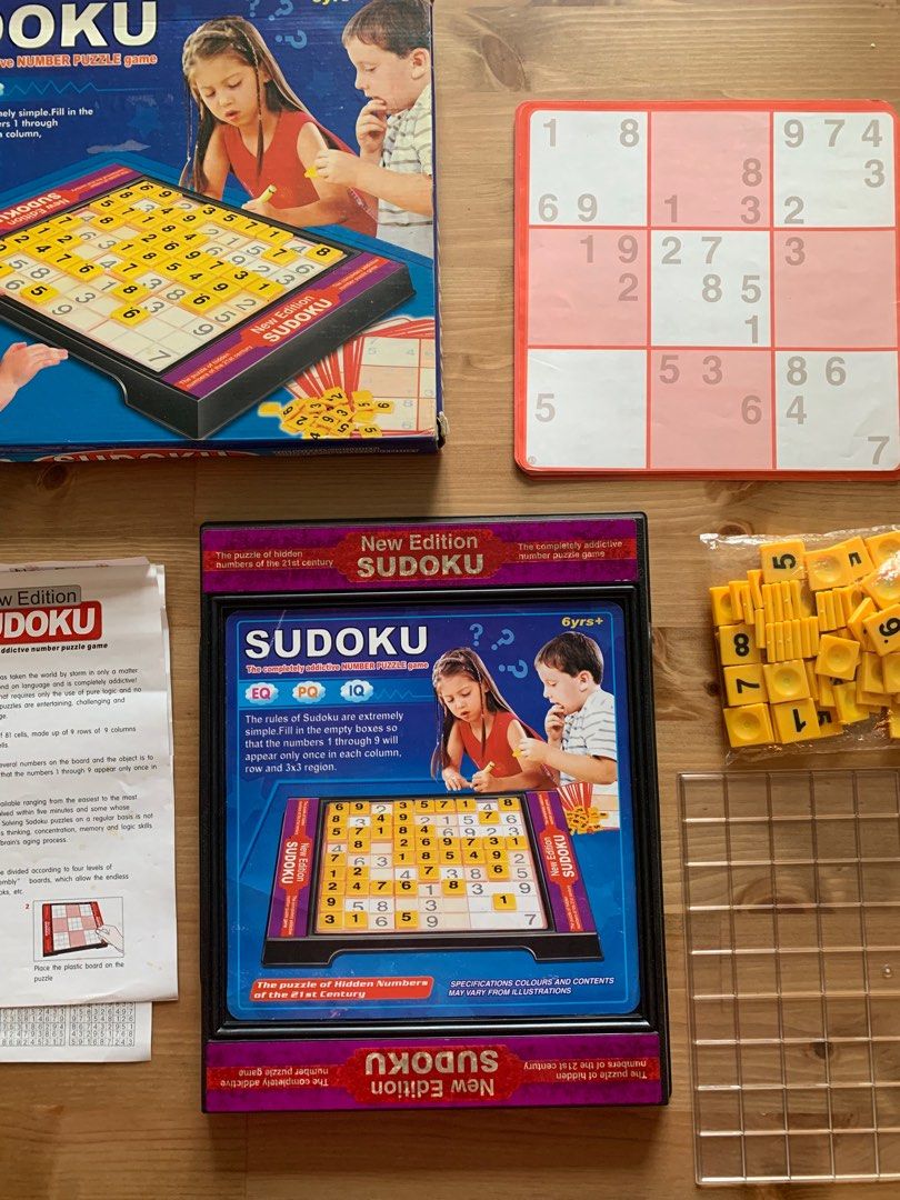 SUDOKU Board Game On Carousell sudoku-board-game-on-carousell