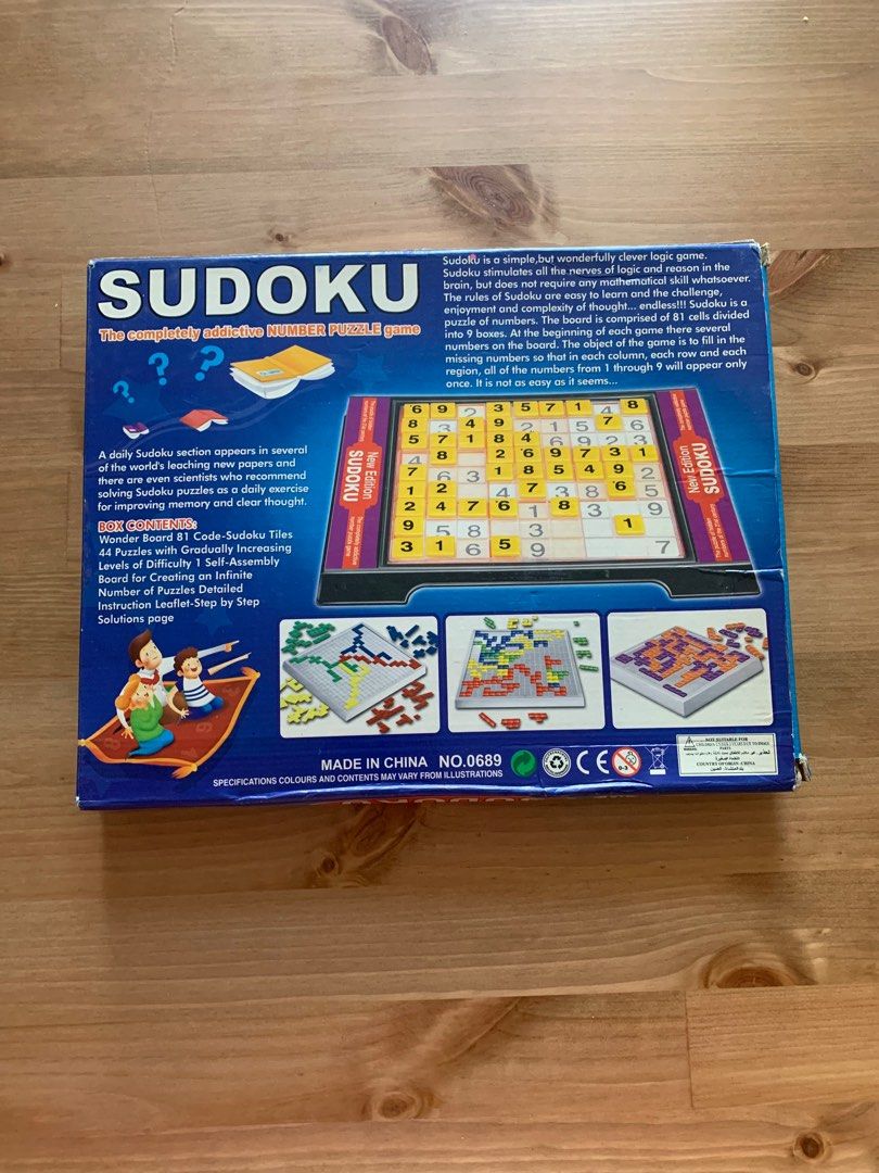 SUDOKU Board Game On Carousell sudoku-board-game-on-carousell