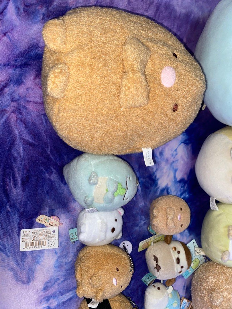 SUMIKKO GURASHI SET (Category: Plushies & Soft Toys) located in Cainta. Submitted by mapc18 (Listing ID 1222662421, Image 3). Description: Mix with authentic and fansclub plush. Some has tags also. GOOD AS NEW!!! NO TO BARAT!.