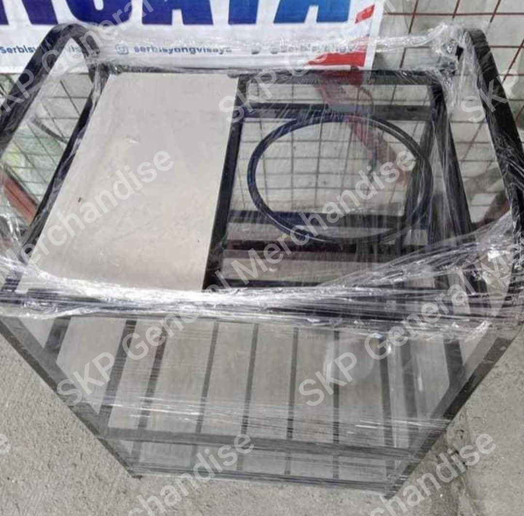 Superkalan Rack (Category: Other Kitchen Appliances) located in Quezon City. Submitted by shiepatz23 (Listing ID 1222740965, Image 3). Description: Superkalan Rack Length 17 Width 22 Height 30 iNCHES Materials: Painted Tubular Steel Tiles Rubber Footing 1499.99 Only Superkalan Tank 2.7kg with gas & Burner 1399.99 Only Bundle Budol Deal 2699.99 Additional Delivery fee Depends on your Location and number of order. Location is in Novaliches Quezon C