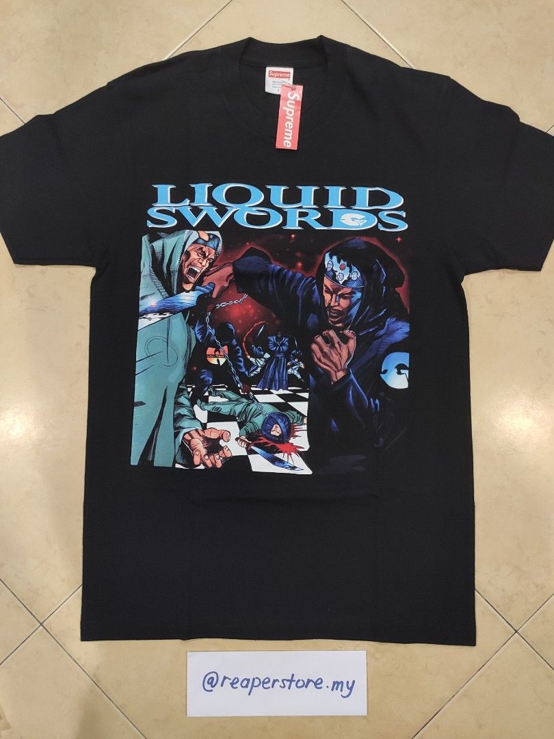 Supreme Liquid Swords FW18 Men s Fashion Tops Sets Tshirts Polo Shirts on Carousell