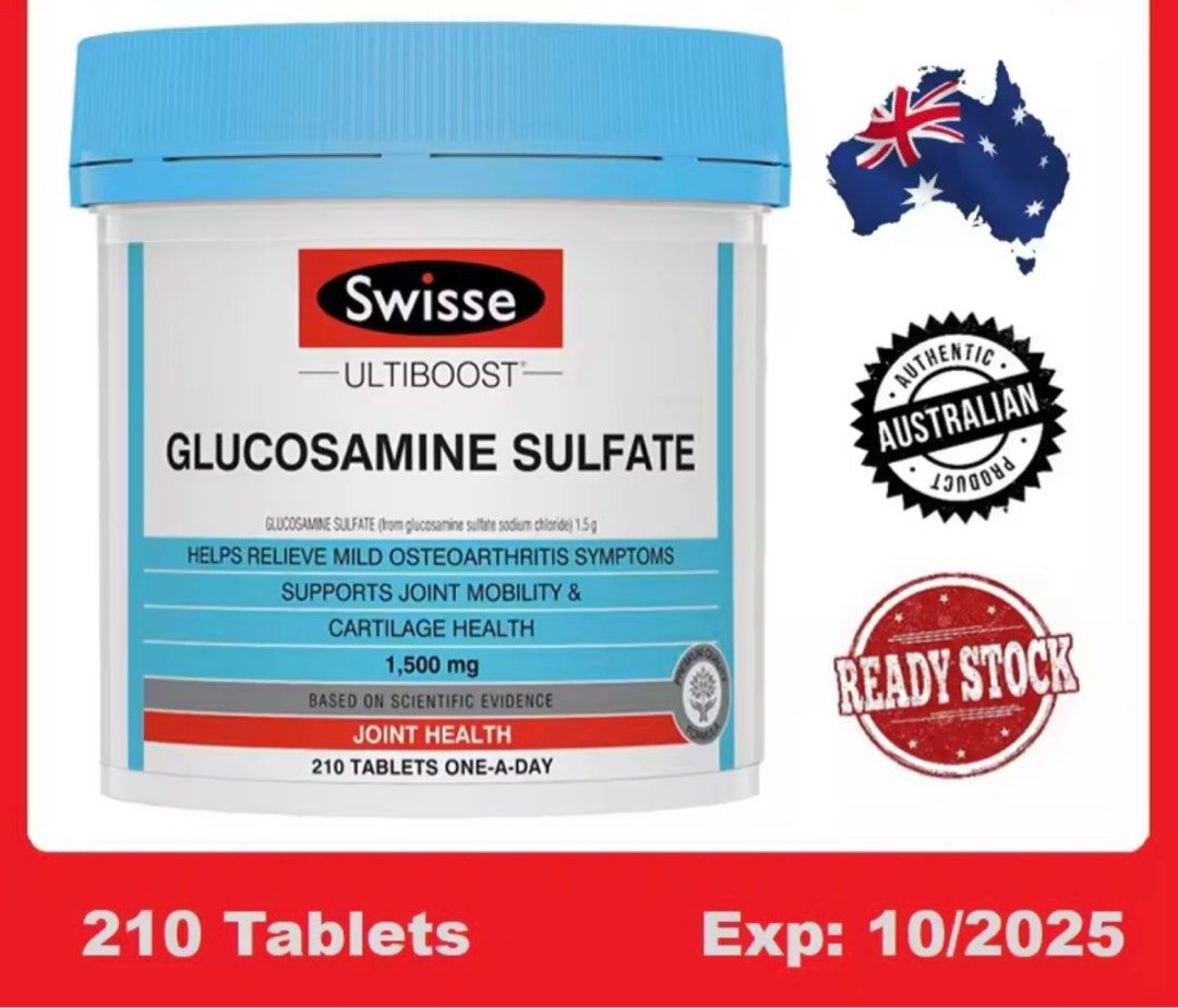SWISSE GLUCOSAMINE SULPHATE, Health & Nutrition, Health Supplements