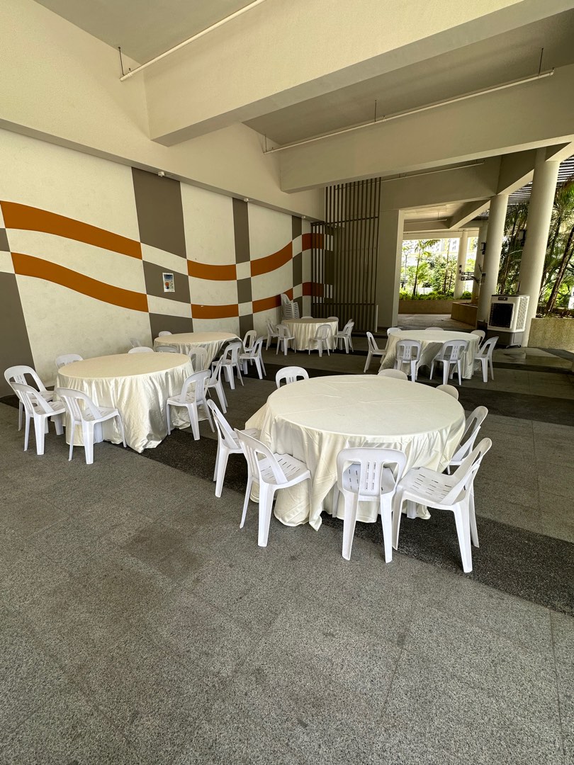 Tables and chairs for rental rent event party, Lifestyle Services