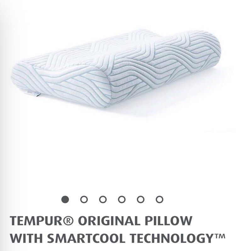 TEMPUR ORIGINAL PILLOW with SMARTCOOL TECHNOLOGY, Furniture & Home
