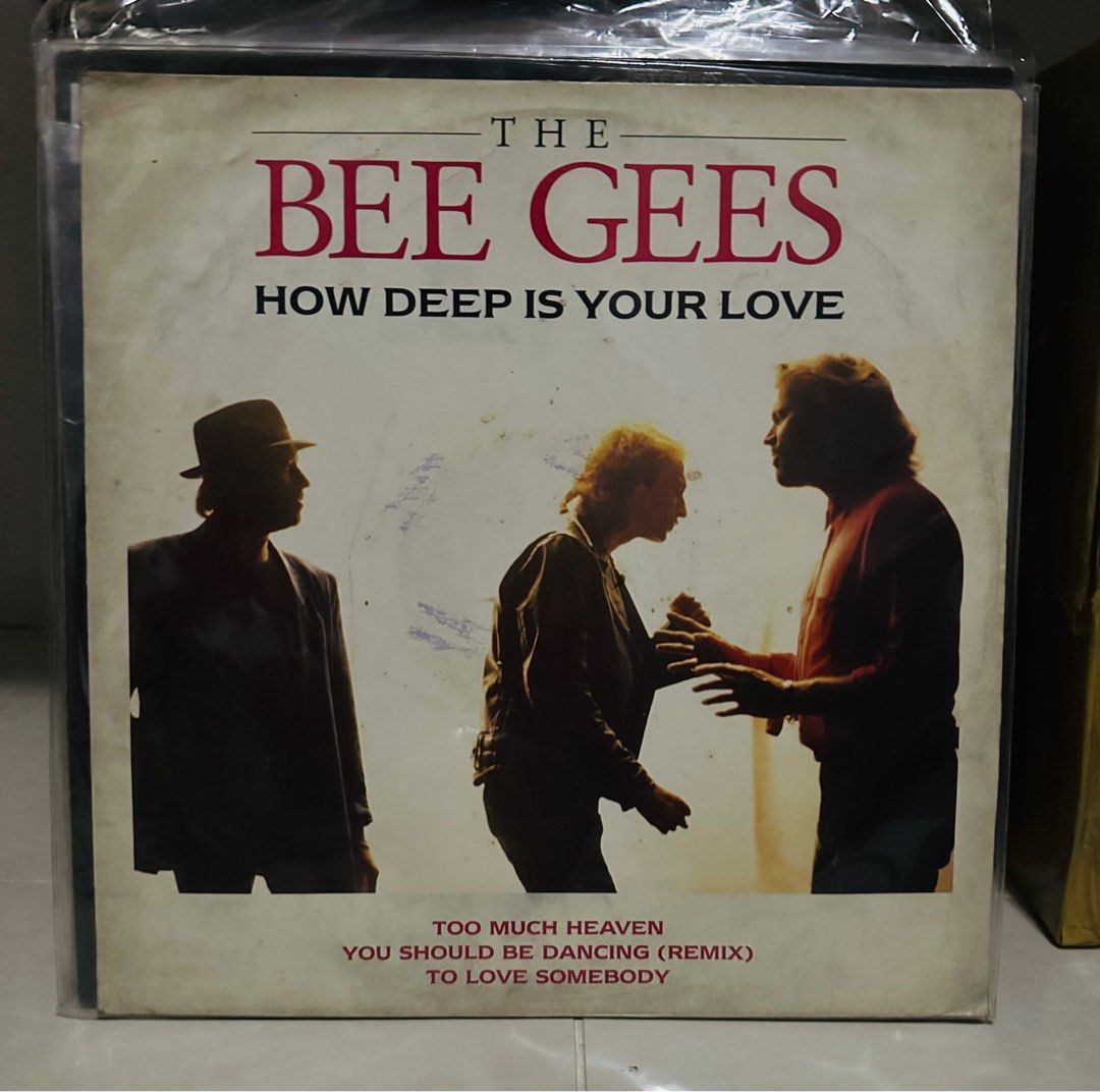 The Bee Gees Vinyl Records LP Plaka, Hobbies & Toys, Music & Media