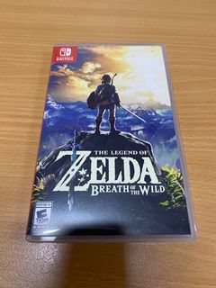 The Legend of Zelda Breath of the Wild Nintendo Switch Game   Like New Condition