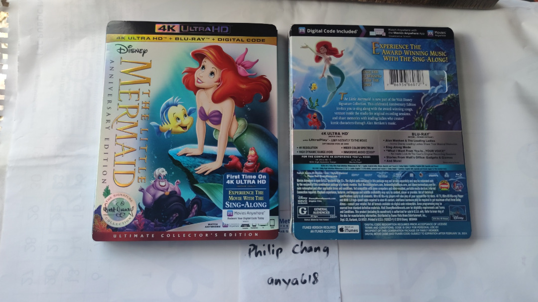 The Little Mermaid (Anniversary Edition The Signature Collection / 4K