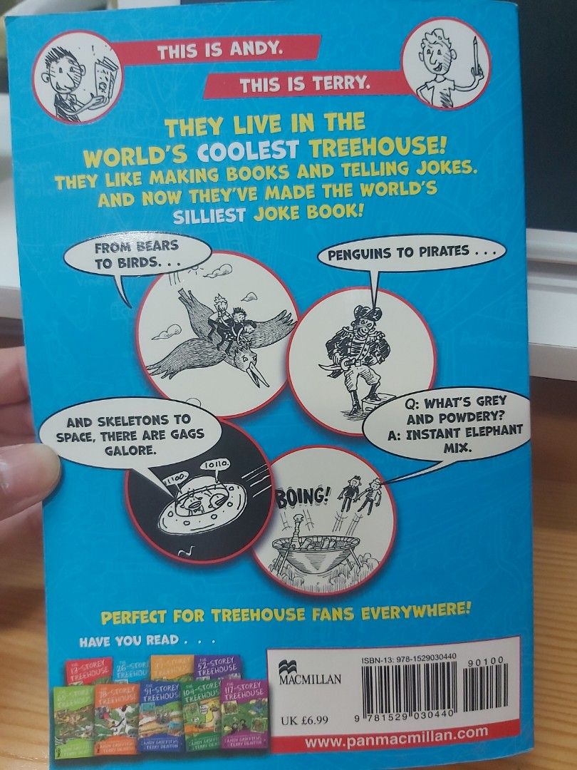The Treehouse Joke Book, 興趣及遊戲, 書本 & 文具, 漫畫 Carousell
