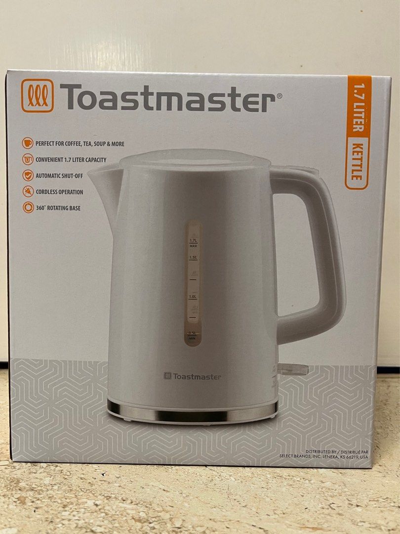 Toastmaster 1.7-Liter Electric Kettle