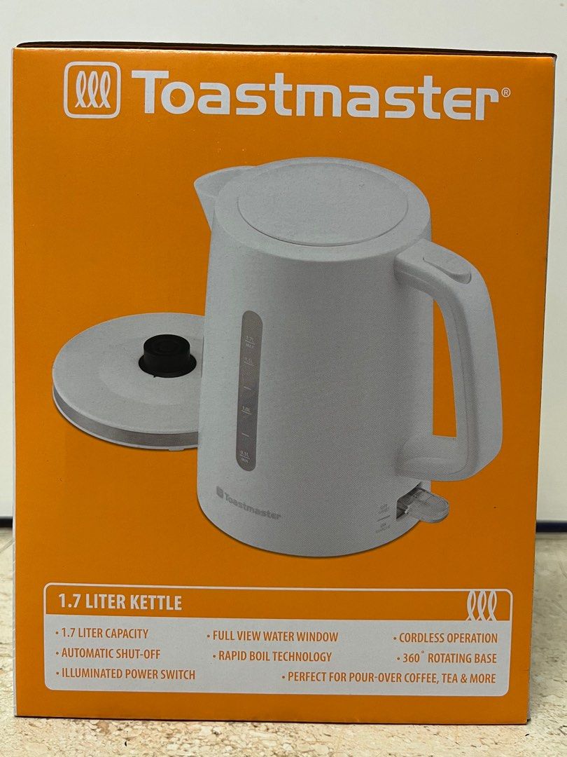 Toastmaster 1.7-Liter Electric Kettle