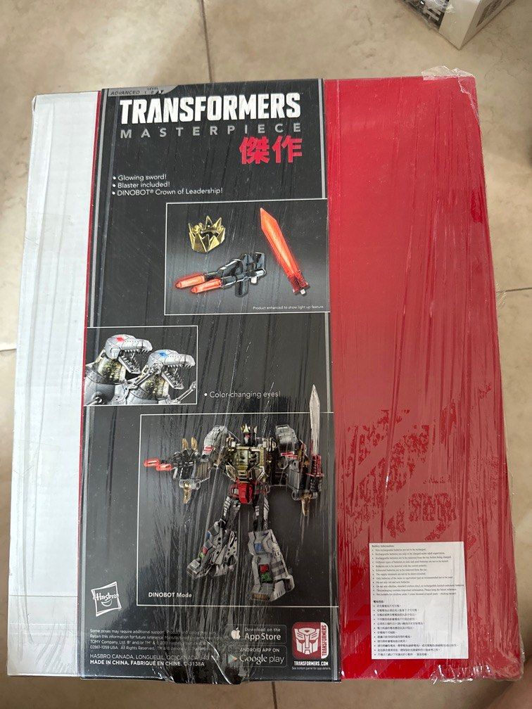 Transformers Hasbro Grimlock Masterpiece MP03, Hobbies & Toys, Toys
