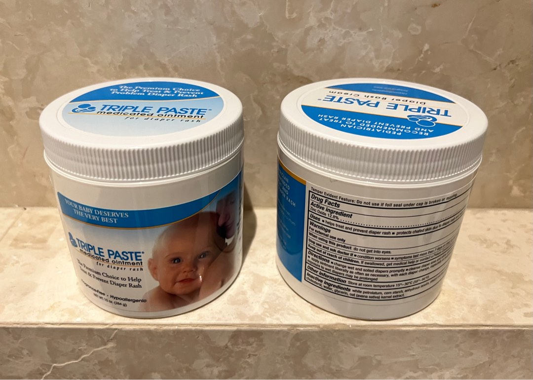 Triple Paste Diaper Cream x2, Babies & Kids, Bathing & Changing, Other