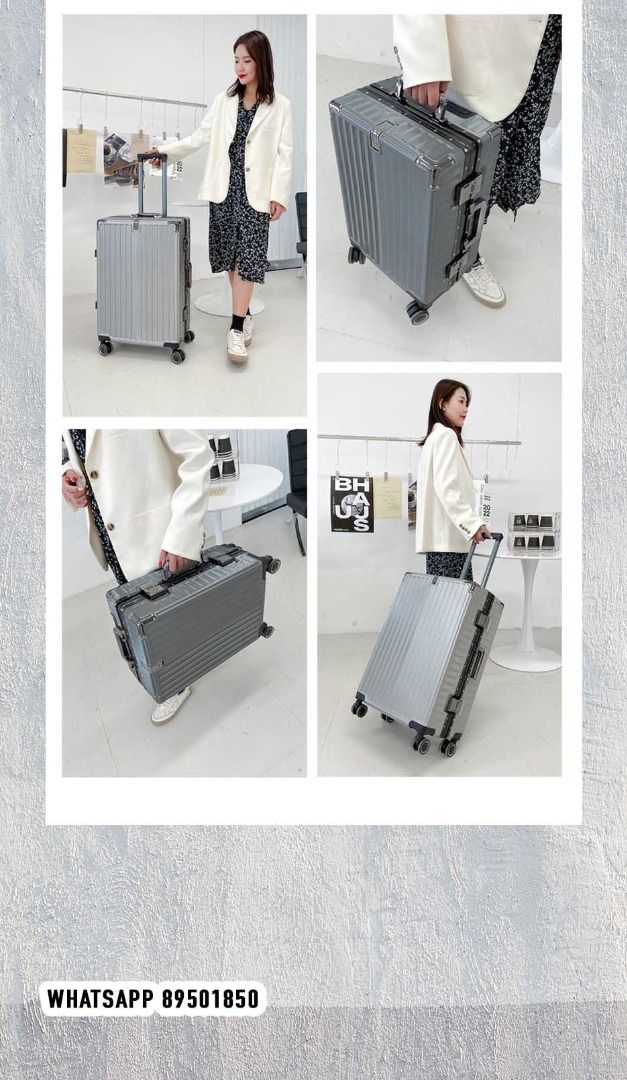 Aluminium trolley bag hotsell