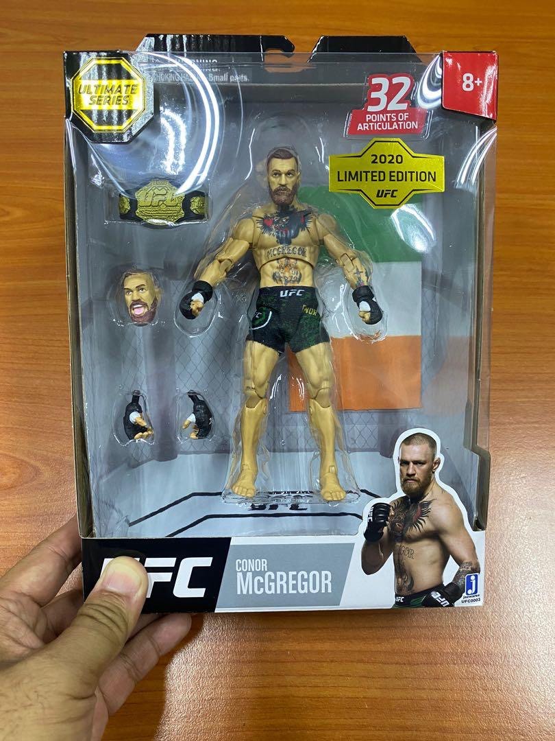 UFC Ultimate Series Limited Edition Daniel Cormier, 6 Inch Collector Action  Figure - Includes Alternate Head and Gloved Hands, Fight Shorts, Belt and