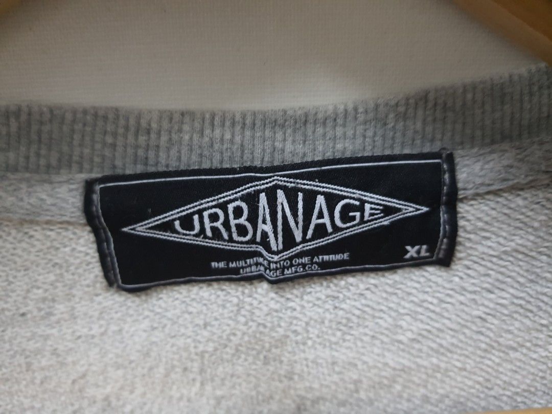 URBANAGE Sweatshirt Big Logo Rm28 Termasuk Post Semenanjong S S