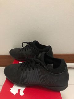 Used Once Indoor Puma Black Future Z 4.1 TT Soccer Boot  Size : UK 8.5/US9.5