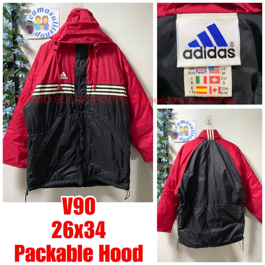Vintage adidas winter jacket discount