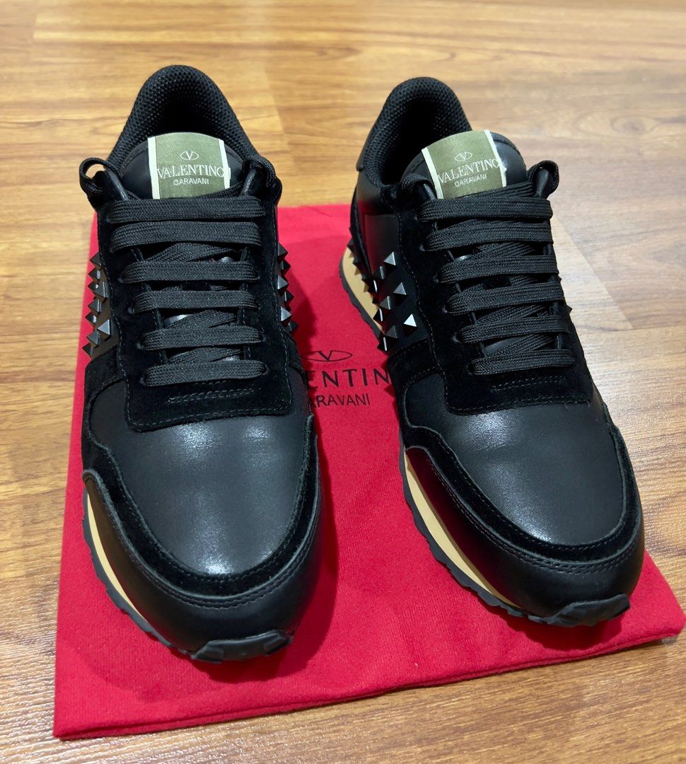 Valentino Garavani Black Men s Fashion Footwear Casual shoes on