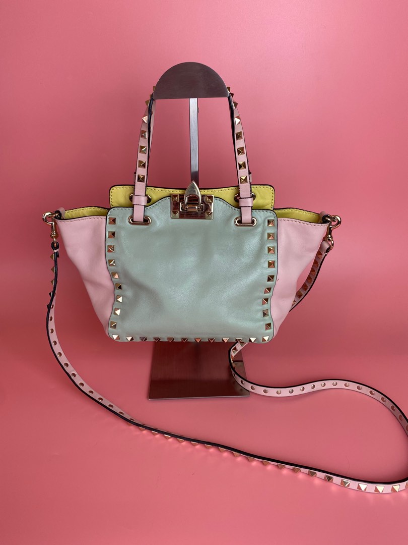 Valentino Mini Rockstud Backpack Watercolor