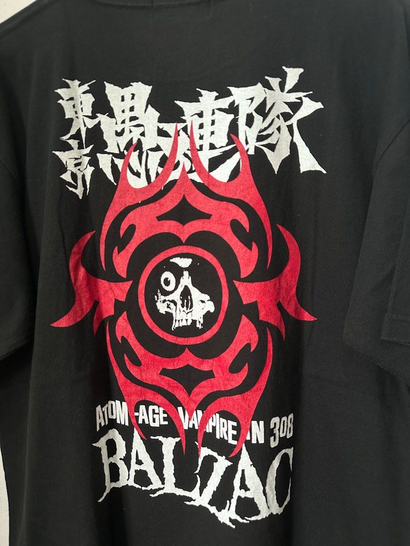 Vintage Balzac Punk Band Japan, Men's Fashion, Tops & Sets, Tshirts ...