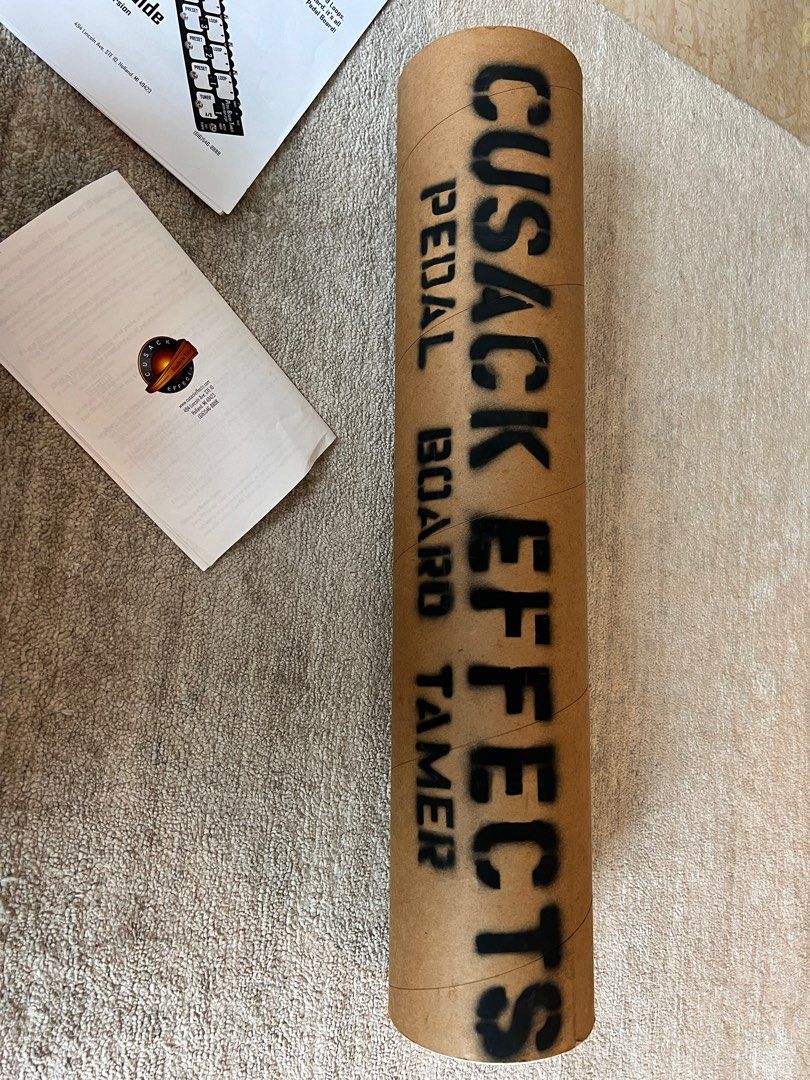 Vintage early version Cusack Pedal Board Tamer PBT 9 Loop station