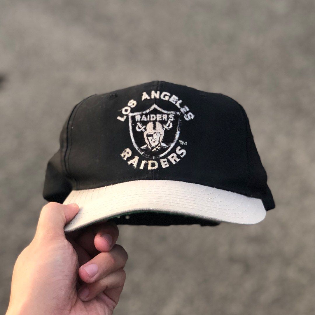 Vintage Game Day Los Angeles Raiders Plain Logo Snapback Hat NFL