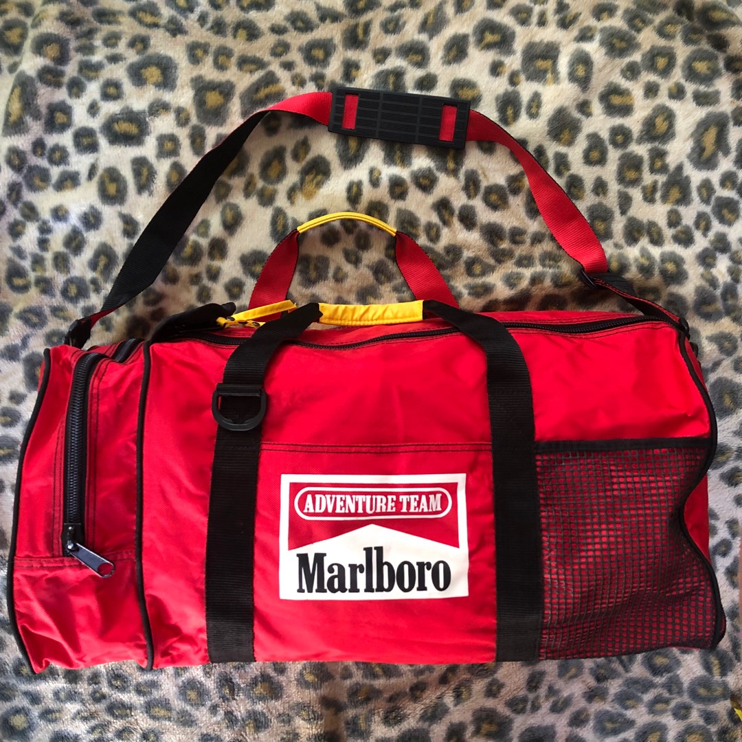 Vintage Marlboro Duffle Bag, Men's Fashion, Bags, Sling Bags on Carousell