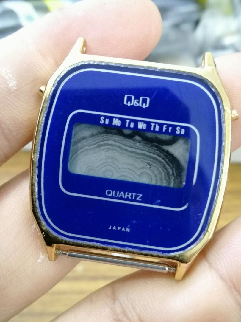 Vintage Q&Q digital watch not working, Men's Fashion, Watches