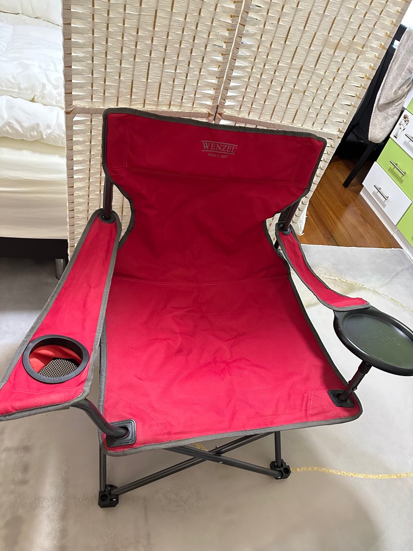 Wenzel XL Foldable chair, Sports Equipment, Hiking & Camping on Carousell