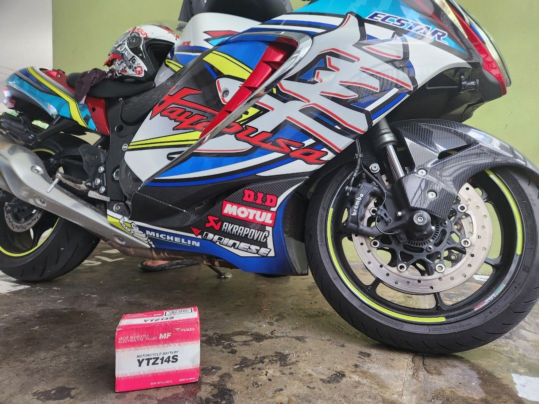 (WHATSAPP ONLY!!)Motorcycle Battery Rescue (ALL BIKE) Hayabusa Gen 3