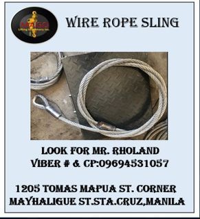 WIRE ROPE SLING