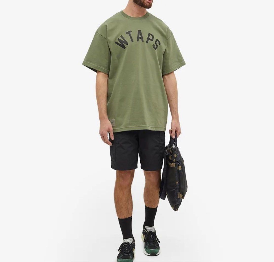 WTAPS LOCKER 22SS TEE OLIVE DRAB SIZE M 2 supreme box logo, 男裝