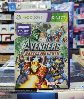 Xbox 360 Kinect Marvel Avengers Battle for Earth