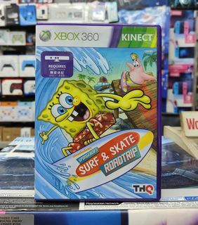 Xbox 360 Kinect SpongeBob's Surf & Skate Roadtrip