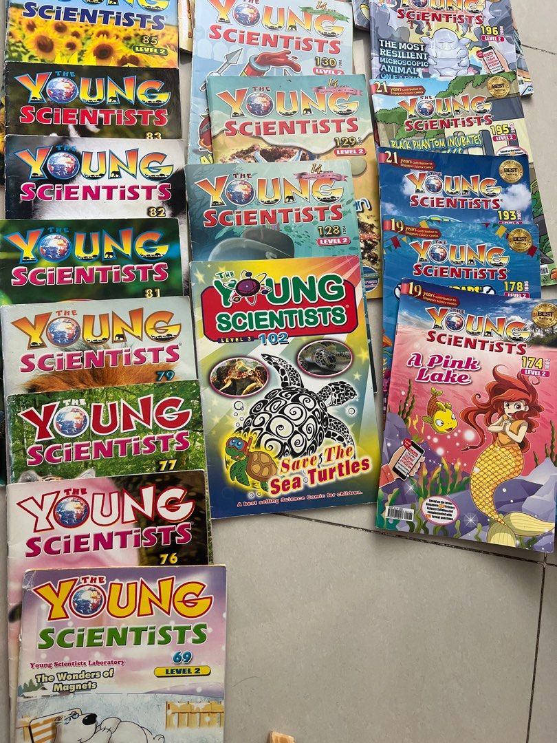 Young scientists level 3 level 2 level4, Hobbies & Toys, Books ...
