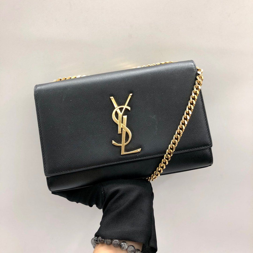 Kate monogram ysl deals small chain shoulder bag