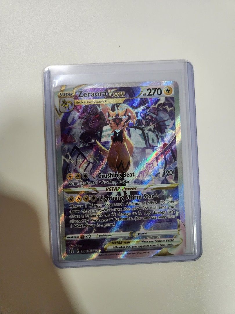 Pokemon - Arceus VSTAR GG70/GG70 - Crown Zenith - Galarian Gallery -Secret  Rare - Gold Card